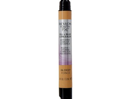 REVLON - Youth FX Fill + Blur Concealer, Deep - 0.11 fl. oz. (3.2 ml) Sale