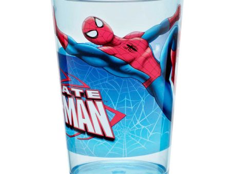 ZAK - Ultimate Spider-Man 14 oz Plastic Tumbler - 1 Set For Discount