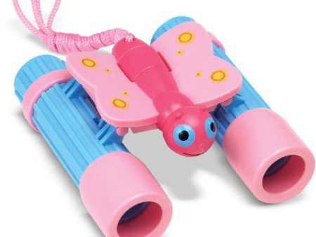 MELISSA & DOUG - Sunny Patch Bixie Butterfly Binoculars - 1 Count on Sale