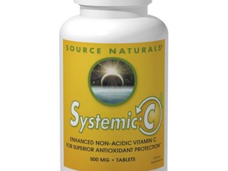 SOURCE NATURALS - Systemic C 500 mg - 240 Tablets Sale