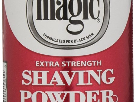 MAGIC SHAVE - Extra Strength Shaving Powder Red - 5 oz. (14 g) Online Hot Sale