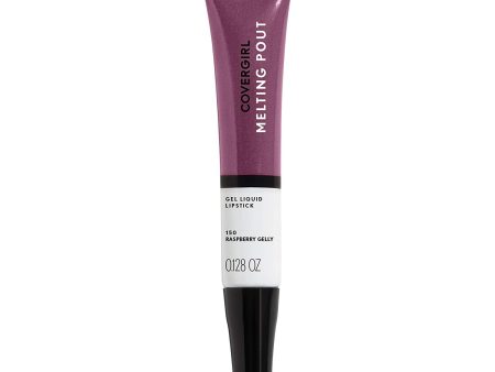 COVERGIRL - Melting Pout Liquid Lipstick, Rasberry Gelly - 0.128 oz. (3.6 g) on Sale