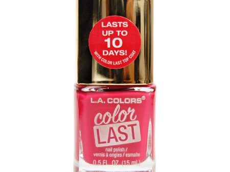 L.A. COLORS - Color Last Nail Polish Commitment - 0.5 fl. oz. (15 ml) For Sale