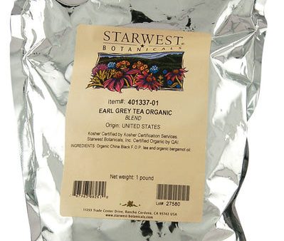 STARWEST - Earl Grey Tea Organic - 1 lbs Sale