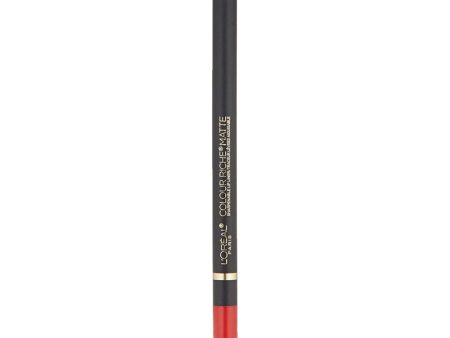 L OREAL - Colour Riche Matte Lip Liner, In-Matte-Uated With You - 0.04 oz. (1.14 g) Fashion