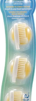 SMILE BRITE - Replacement Heads Natural Double-Tip X-Soft - 3 Heads Online