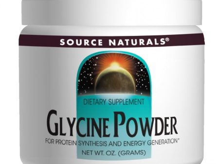 SOURCE NATURALS - Glycine Powder - 16 oz Online Sale