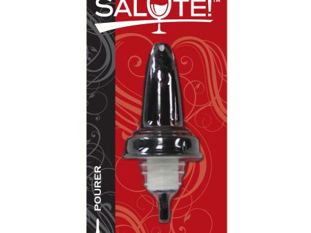 SALUTE! - Portion Control Pourer, Black - 1 Pack Cheap