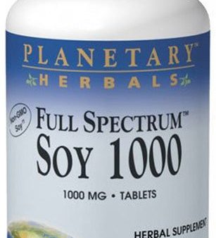 PLANETARY HERBALS - Soy 1000 Full Spectrum - 240 Tablets Online now