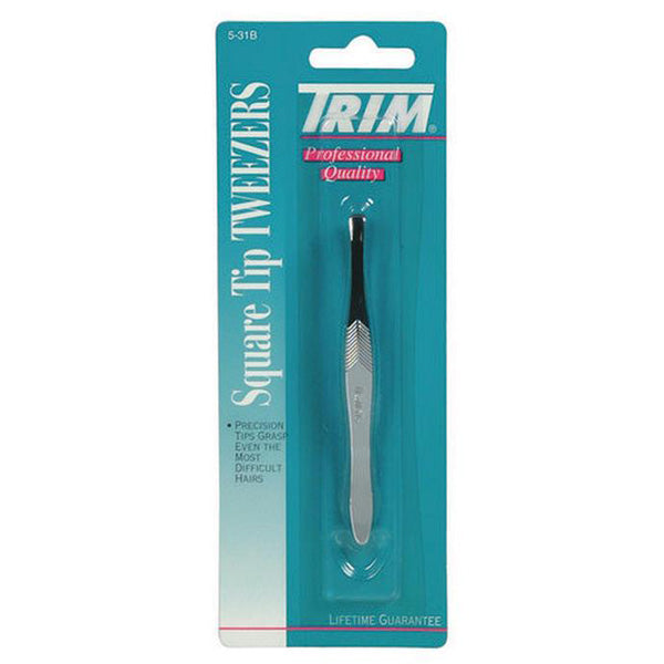 TRIM - Beauty Care Square Tip Tweezers - 1 Tweezer Online Hot Sale