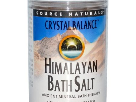 SOURCE NATURALS - Himalayan Bath Salt by Crystal Balance - 25 oz. (700 g) Hot on Sale