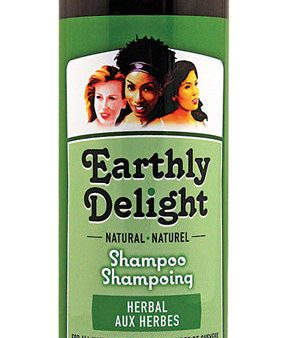 EARTHLY DELIGHT - Natural Herbal Shampoo - 16 fl. oz. (454 ml) Online now