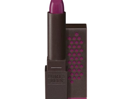 BURT S BEES - 100% Natural Moisturizing Lipstick, Magenta Rush - 0.12 oz. (3.4 g) Online