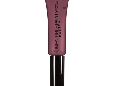 L OREAL - Infallible Lip Paints Matte, Velvet Pout - 0.27 fl. oz. (8 ml) Sale