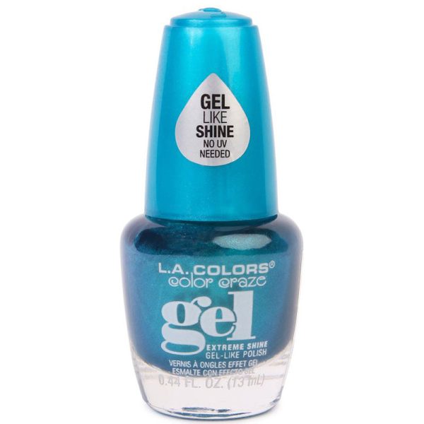 L.A. COLORS - Color Craze Extreme Shine Gel Polish Never End - 0.44 fl. oz. (13 ml) Online