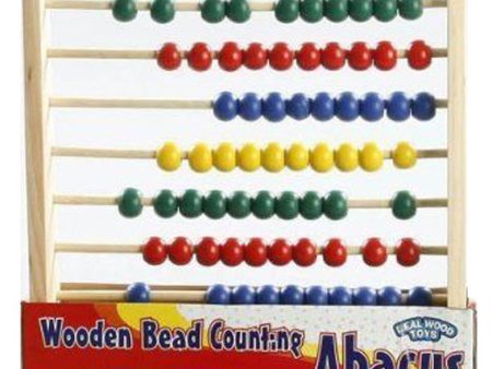 HOMEWARE - Wooden Bead Counting Abacus - 1 Count Online Hot Sale