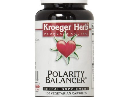 KROEGER - Polarity Balancer - 100 Vegetarian Capsules Online Hot Sale