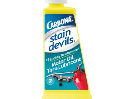 CARBONA - Stain Devils #7 Motor Oil, Tar & Lubricant - 1.7 fl. oz. (50 ml) Hot on Sale