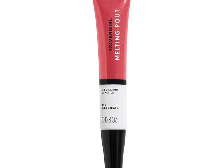 COVERGIRL - Melting Pout Liquid Lipstick, Gelebrate - 0.128 oz. (3.6 g) For Cheap