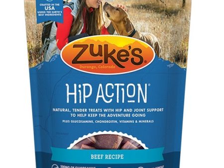 ZUKE S - Hip Action Dog Treats Beef Recipe - 6 oz. (170 g) Fashion