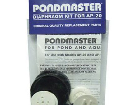 PONDMASTER - Diaphragm Replacement Kit for AP-20 Aquarium Air Pump - 1 Kit Fashion