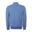 Ralph Lauren Royal Blue Half Zip Knit For Sale