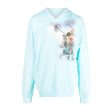 Philipp Plein Hawaii Light Blue Hoodie Cheap