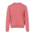 Ralph Lauren Pink Embroidered Logo Sweatshirt Sale