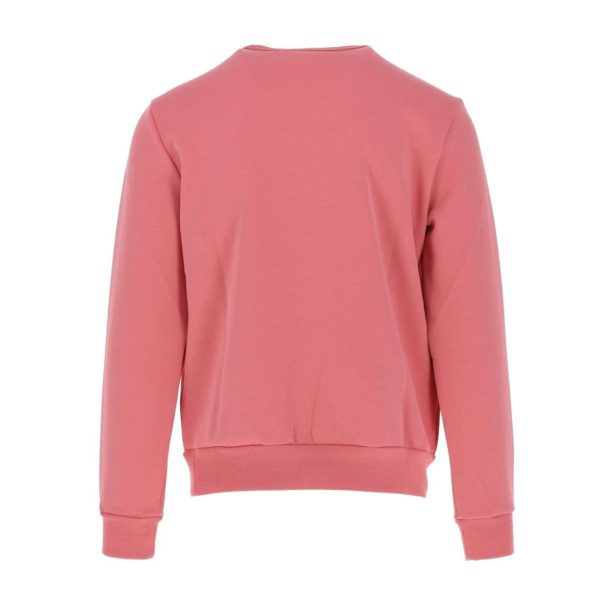 Ralph Lauren Pink Embroidered Logo Sweatshirt Sale