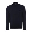 Ralph Lauren Navy Half Zip  Knit Supply