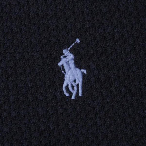 Ralph Lauren Navy Half Zip  Knit Supply