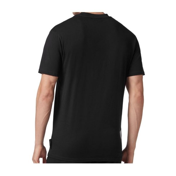 Plein Sport Tiger Scratch Print Black T-Shirt Cheap