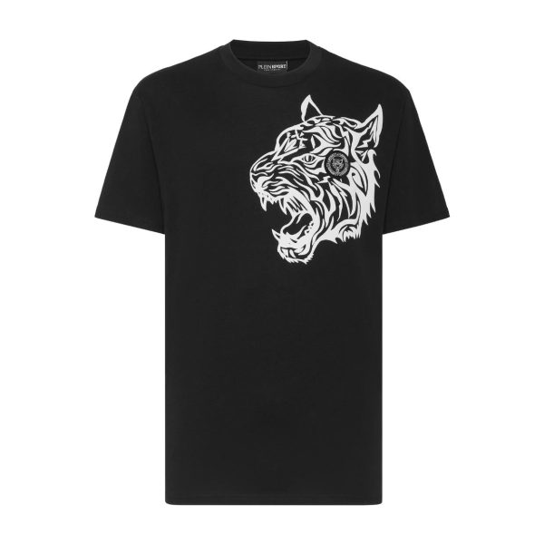 Plein Sport Large Tiger Black T-Shirt Online Sale