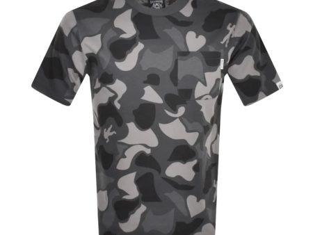 Billionaire Boys Club A O Camo Print Pocket T-Shirt Hot on Sale