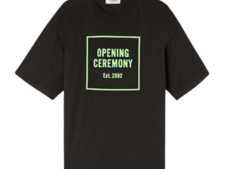 Opening Ceremony 3D Box Logo Black T-Shirt Fashion