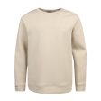 Emporio Armani Junior Logo Taping Beige Sweatshirt Hot on Sale