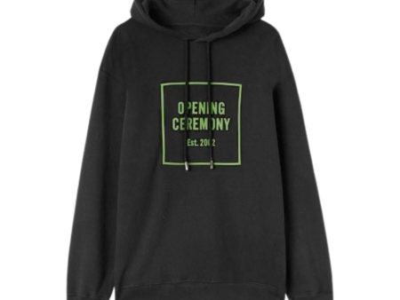 Opening Ceremony 3D Box Logo Black Hoodie For Discount