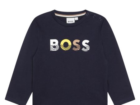 BOSS Baby Long Sleeve Logo T-Shirt Sale