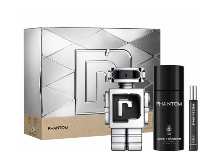 Paco Rabanne Phantom - Eau De Toilette 100ML+10ML Mini+ 150ML Desodorante set For Cheap