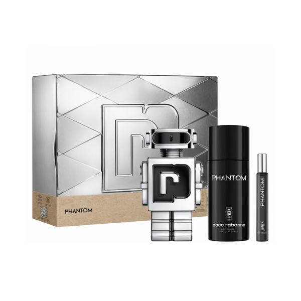 Paco Rabanne Phantom - Eau De Toilette 100ML+10ML Mini+ 150ML Desodorante set For Cheap