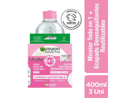 Pack Micelar 400ml + Ecopads Online