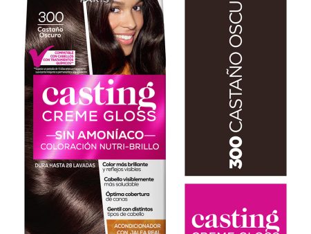 Tinte Casting Creme Gloss 300 Castaño Oscuro Jalea Real Online Hot Sale