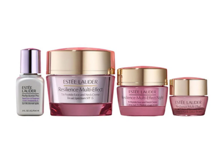 Kit de Cuidado de Piel Crema Anti-Edad Resilience Multi-Effect Estee Lauder on Sale