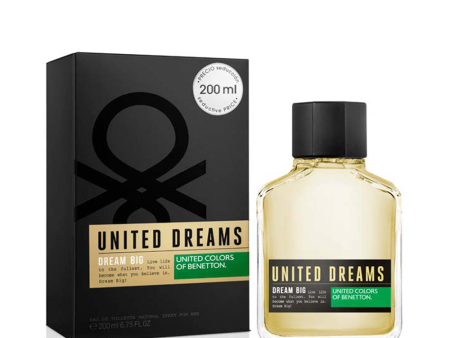 United Dreams Dream Big 200ML EDT Hombre Benetton For Sale