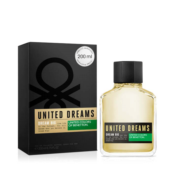 United Dreams Dream Big 200ML EDT Hombre Benetton For Sale