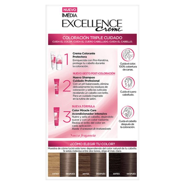 Tinte Excellence Creme 6.11 Rubio Oscuro Cenizo Profundo Online Sale