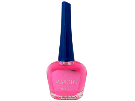 Base de Esmalte Rosada Nutritiva Masglo on Sale