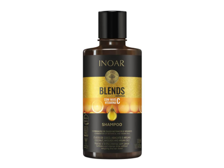 Shampoo Blends INOAR 300ml Vegano Vitamina C Brillo Hidrata For Discount