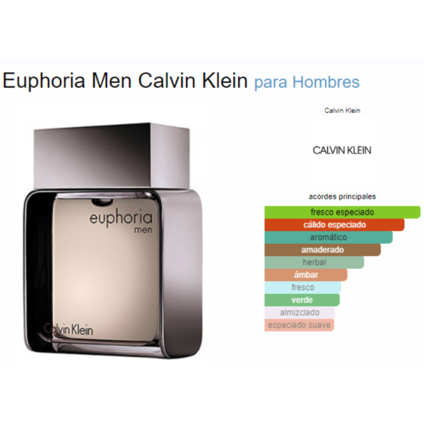 Euphoria Men 100ML EDT Hombre Calvin Klein Online