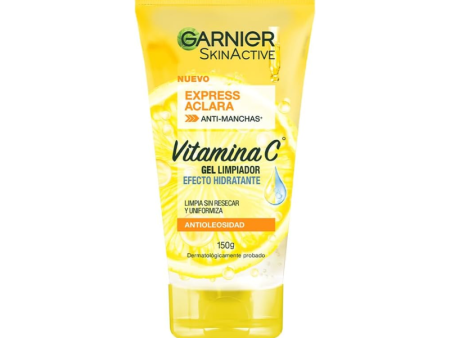 Gel de Limpieza Garnier Express Aclara Efecto Hidratante Vitamina C Online now